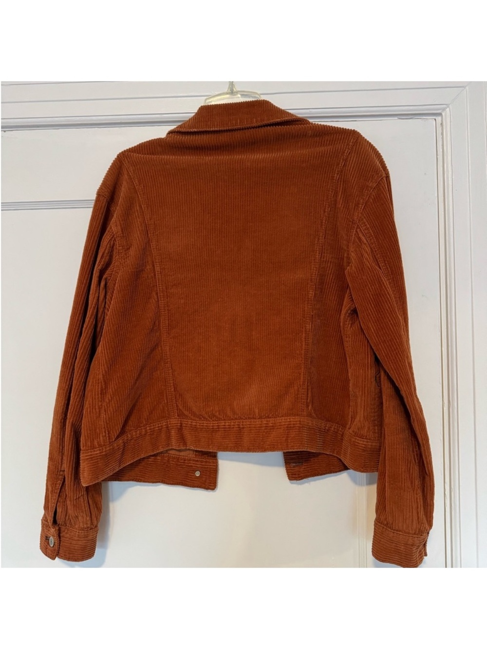 Free people Corduroy Trucker Jacket in Rust - Picture 2 of 2